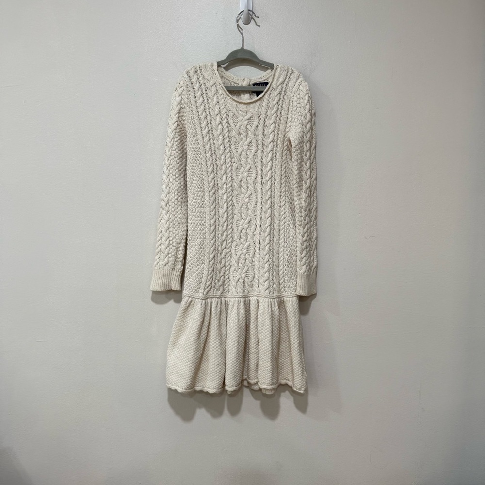 Polo Ralph Lauren girls wool/cotton dress 6x